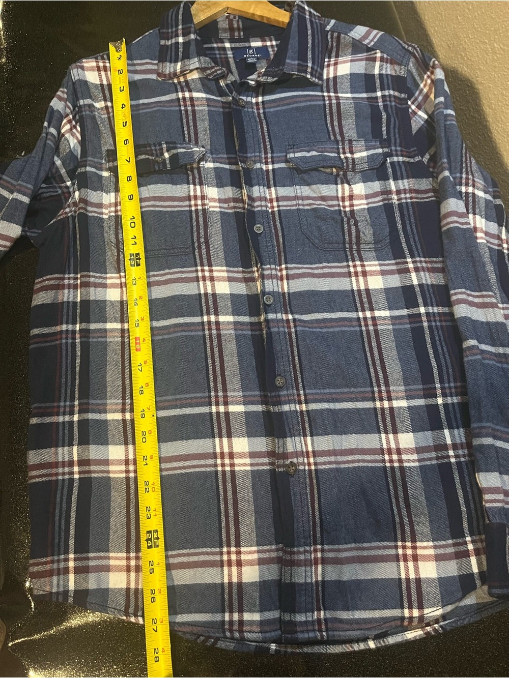 George Mens Flannel Large - Picture 6 of 10